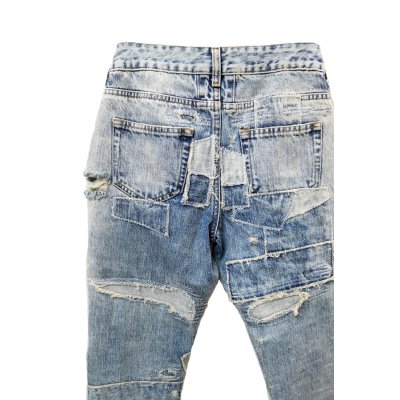 画像5: ▲USED▲【SAINT LAURENT】 パッチワークデニムパンツ