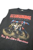 画像3: ▲ Vintage ▲ "Scorpions" '84 Rock You Like A Hurricane スリーブレスTシャツ (3)