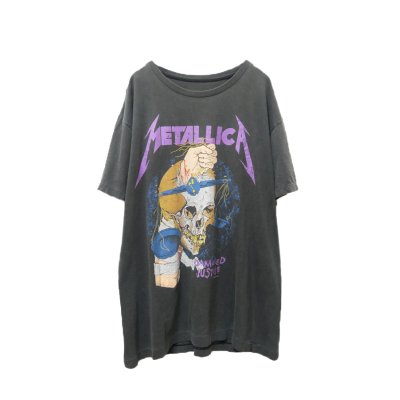 画像1: ▲ Vintage ▲ "METALLICA" '88 DAMAGED JUSTICE Tシャツ