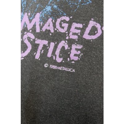 画像4: ▲ Vintage ▲ "METALLICA" '88 DAMAGED JUSTICE Tシャツ