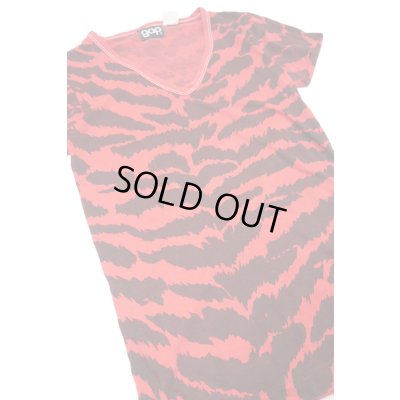 画像3: ▲ Vintage ▲ "GAP" 総柄VネックTシャツ