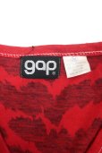 画像7: ▲ Vintage ▲ "GAP" 総柄VネックTシャツ (7)