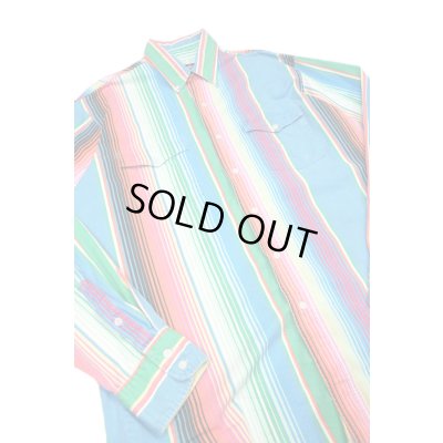 画像3: ▲ USED ▲ "Wrangler" マルチストライプシャツ
