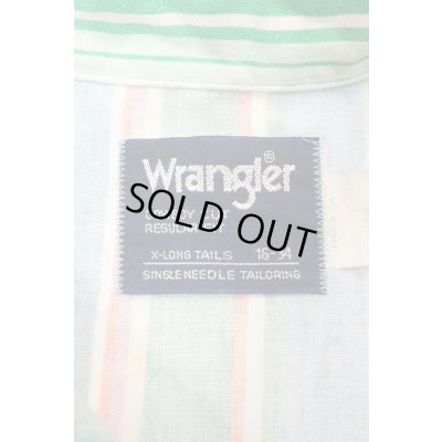 画像7: ▲ USED ▲ "Wrangler" マルチストライプシャツ