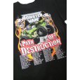 画像4:  ▲ USED ▲ "MONSTER JAM" レーシングプリントTシャツ