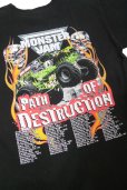 画像4:  ▲ USED ▲ "MONSTER JAM" レーシングプリントTシャツ (4)