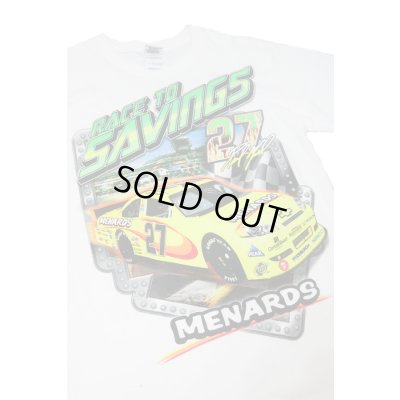 画像3: ▲ USED ▲ "RACE TO SAVINGS 27" レーシングプリントTシャツ