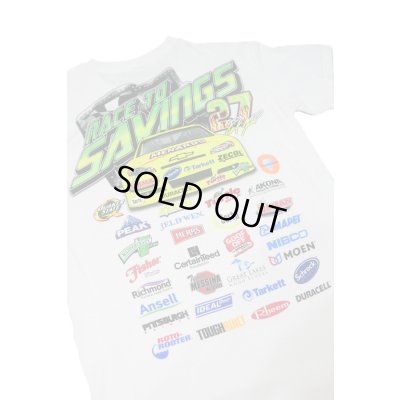 画像4: ▲ USED ▲ "RACE TO SAVINGS 27" レーシングプリントTシャツ