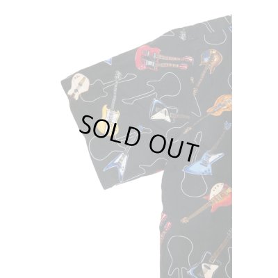 画像6: ▲ USED ▲ ギター柄アロハシャツ