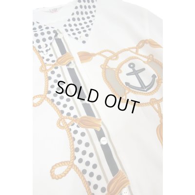 画像5: ▲ USED ▲ マリングラフィックシフォンシャツ