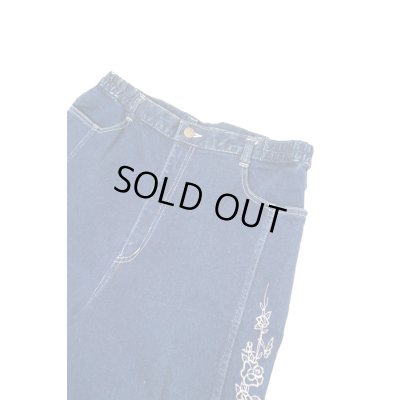 画像3: ▲ USED ▲ 刺繍イージーデニムパンツ