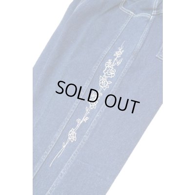 画像5: ▲ USED ▲ 刺繍イージーデニムパンツ