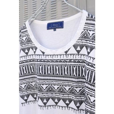 画像3:  ▲USED▲【Milok】 トライバルプリントTシャツ