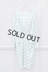 ▲USED▲【mintdesigns】 総柄ロングスリーブワンピースカットソー