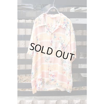 画像1: Sale50%off▲ Vintage ▲ 和柄アロハシャツ