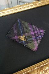 ▲USED▲【Vivienne Westwood】 チェック柄カードケース