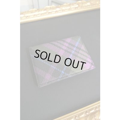 画像2: Sale50%off▲USED▲【Vivienne Westwood】 チェック柄カードケース