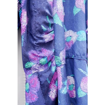 画像4: ▲USED▲ 絞り風花柄リメイクトップス