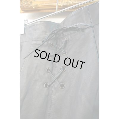 画像3: ▲USED▲ レースアップレザースカート