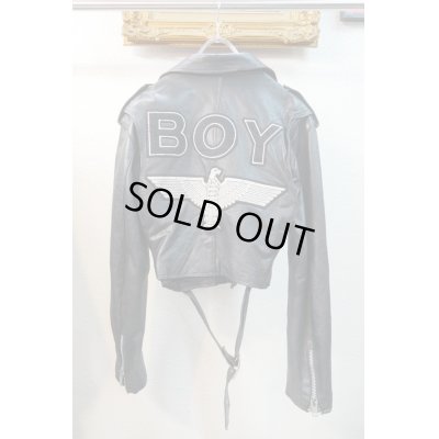 画像1: ▲ Vintage ▲ "BOY LONDON" 80’S レザーライダースジャケット