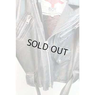 画像6: ▲ Vintage ▲ "BOY LONDON" 80’S レザーライダースジャケット