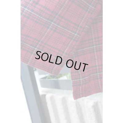 画像6: ▲USED▲【PARADOX】 タータンチェック柄ムスリンカットソー / レッド