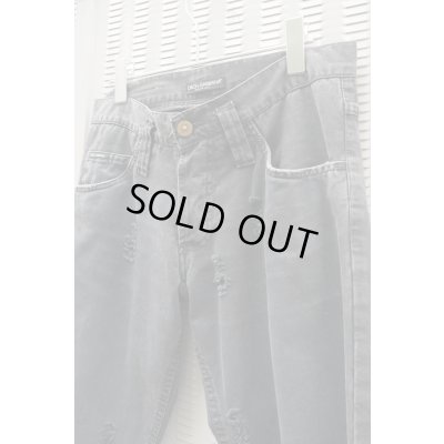 画像3: ▲USED▲【DOLCE＆GABBANA】 ダメージ加工コットンパンツ