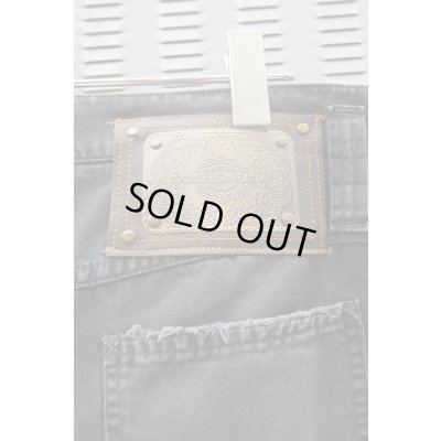 画像5: ▲USED▲【DOLCE＆GABBANA】 ダメージ加工コットンパンツ