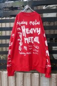 画像1: ▲USED▲【PROUDRACE】 "HEAVY METAL" プリントスウェットトップス (1)