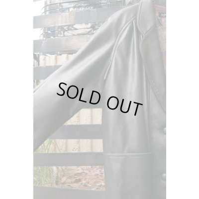 画像4: ▲USED▲ シンセティックレザーロングジャケット