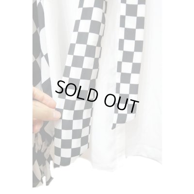 画像4: ▲USED▲【MARY QUANT】 タイ付き切り替えシャツ