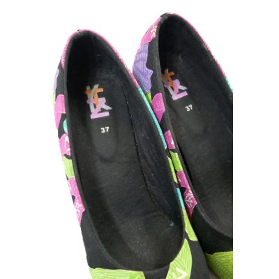 画像6: Sale50%off ▲USED▲【KTZ】 グラフィックヒールパンプス