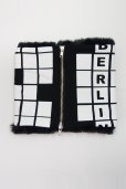 画像2:  Sale50%off  【ZIG UR IDOL】 "CROSSWORD BERLIN" ネックウォーマー (2)