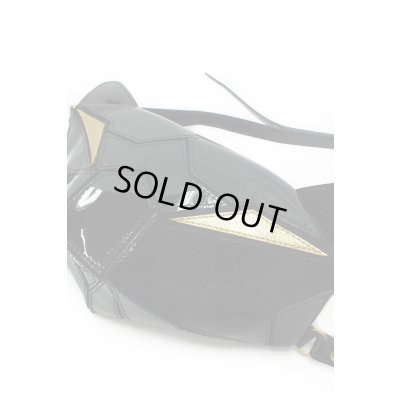 画像4: Sale64%off 【ZIG UR IDOL】 エナメル3-Dパンサーバッグ / ゴールドアイ