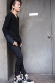 画像4: Sale30%off【ZIG UR IDOL】 Y-ZIPバイカーデニムパンツ (4)