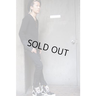 画像4: Sale50%off【ZIG UR IDOL】 Y-ZIPバイカーデニムパンツ