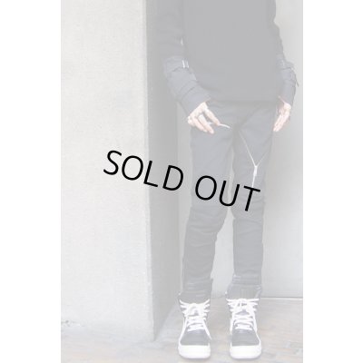 画像6: Sale50%off【ZIG UR IDOL】 Y-ZIPバイカーデニムパンツ