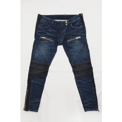 画像12: 【ZIG UR IDOL】 デルタバイカーデニムパンツ / インディゴ