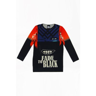 画像5:  【ZIG UR IDOL】 "FADE TO BLACK" フルプリントニットトップス