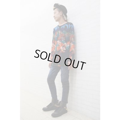 画像4: Sale30%off 【ZIG UR IDOL】 "MULTI-PRAIRIE" フルプリントニットトップス