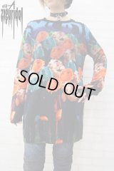 Sale30%off 【ZIG UR IDOL】 "MULTI-PRAIRIE" フルプリントニットトップス