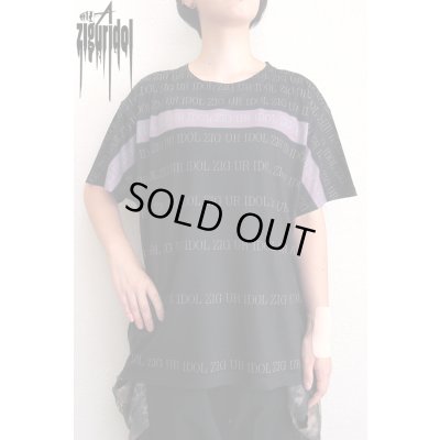 画像1: Sale 【ZIG UR IDOL】 "ZIGBORDER" フルプリントカットソー