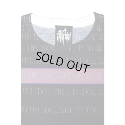 画像5: Sale 【ZIG UR IDOL】 "ZIGBORDER" フルプリントカットソー