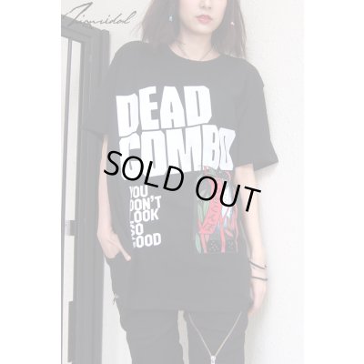 画像1: Sale50%off【DEAD COMBO × ZIG UR IDOL】 "でっどこんぼ" Tシャツ