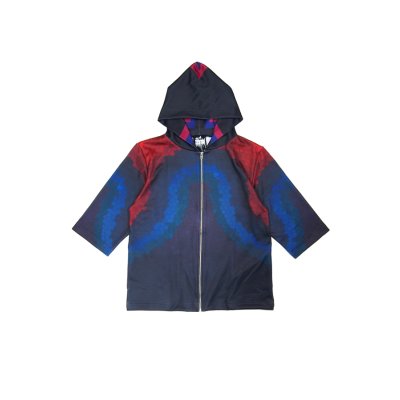 画像3:  Sale50%off  【ZIG UR IDOL】 "SPORTS AGE" グラフィック7分袖パーカー
