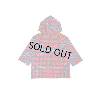 画像4:  Sale50%off  【ZIG UR IDOL】 "MAZE IN THE STREET" グラフィック7分袖パーカー