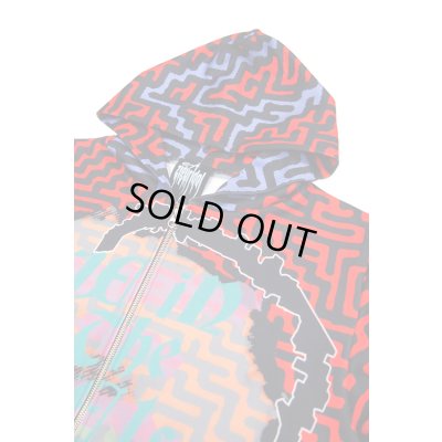 画像5:  Sale50%off  【ZIG UR IDOL】 "MAZE IN THE STREET" グラフィック7分袖パーカー