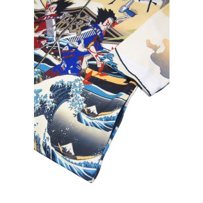 画像6:  Sale50%off  【ZIG UR IDOL】 "KABUKI STARDUST" グラフィック7分袖パーカー