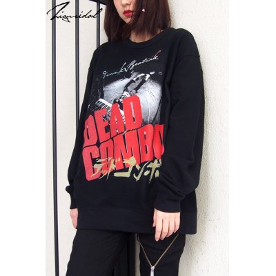 画像1: Sale30%off【DEAD COMBO × ZIG UR IDOL】 "デッドコンボ" スウェットトップス