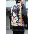 画像4:  Sale50%off  【ZIG UR IDOL】 "ELDER SKELTER" グラフィックブルゾン / ブラックリブ